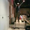 Insulation guy in action.